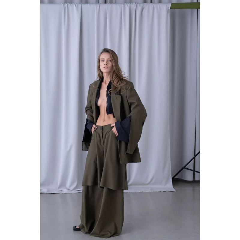 Saint Cropped Shirt: Black 6 Saint Cropped Shirt: Black - Image 4