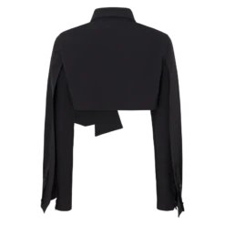 Saint Cropped Shirt: Black 7 Saint Cropped Shirt: Black -Maison Close Sales saint cropped shirt black b5e316d9f9a5a062ddcb5bfeace6053d