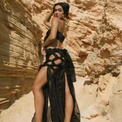 Santi Skirt Noir -Maison Close Sales santi skirt 6e0c8df038ae2cc2873f1a15b964b7fb