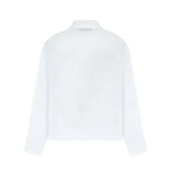 Seashell Embroidered V-Neck Shirt In White 9 Seashell Embroidered V-Neck Shirt In White -Maison Close Sales seashell embroidered v neck shirt af024303ccea9dccb2157575c025998e