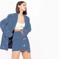 Sequined Denim Skirt -Maison Close Sales sequined denim skirt adb1c2497ad2851240c249b9a9df72cd