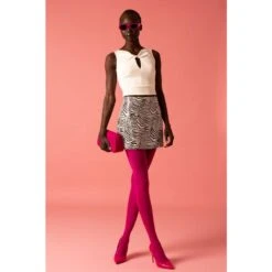 Sequined Zebra Print Mini Skirt -Maison Close Sales sequined zebra print mini skirt 79fcc296c11431ea6d61e45374546029