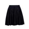 Silk Wrap Skirt In Black