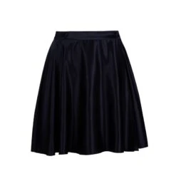Silk Wrap Skirt In Black