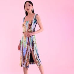 Sound Sequin Dress -Maison Close Sales sound sequin dress 5dee50235f6154cab3917c662cce851c