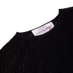 Suzana Mesh Black Blouse -Maison Close Sales suzana mesh blouse f82ad8222b7347c387f471c9936aa5d2