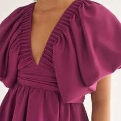 Gaia Dress Aubergine -Maison Close Sales t6qcn65urbz8bshhyqbo
