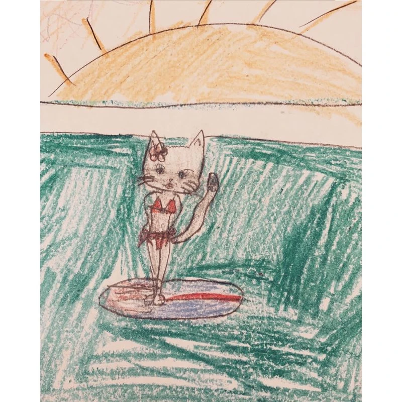 Surfin Kitty Floral Print Tamara Bikini Top 10 Surfin Kitty Floral Print Tamara Bikini Top - Image 8