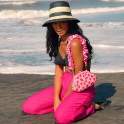 Taylor Wide-leg Palazzo Pants In Hot Pink -Maison Close Sales taylor wide leg palazzo pants in hot pink 687ca52b406916bc839d0b97efceae4f