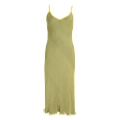 The Venus Silk Slipdress - Yellow