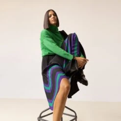 Pleated Midi Skirt Print -Maison Close Sales tzko1iuhskqm9mdj9blo