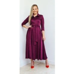 Marsden Dress Plum Leopard Viscose Print 10 Marsden Dress Plum Leopard Viscose Print -Maison Close Sales u3n9n1ryddurjq1diabx
