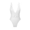 Kythira Low-Back Swimsuit - White -Maison Close Sales uehmda3dd7wsrlay8nlt