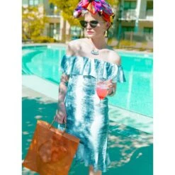 Summer Wave Linen Dress With Ruffles In White -Maison Close Sales ug8epomlgj1vkvgbsxbl