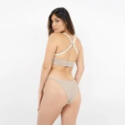Crete Cross Back Bikini Top In Sand -Maison Close Sales ugg3b8gpnwksyid7dkug