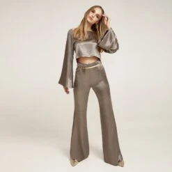 70S Vibes Liquid Pants -Maison Close Sales ugrjiahod7hyacik18mh
