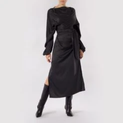 Riley Black Jacquard Dress 11 Riley Black Jacquard Dress -Maison Close Sales ujqwzxaq4ocfpympbfgf