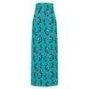 Teal Floral Maxi Jersey Skirt 1 Teal Floral Maxi Jersey Skirt -Maison Close Sales unvvz34orx0busdvrjjk