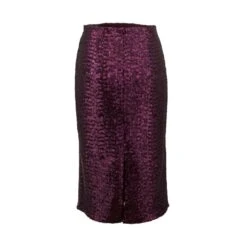 Ametyst Sequined Midi Pencil Skirt In Bordeaux -Maison Close Sales uwukx8vih7qy7djz9ee9