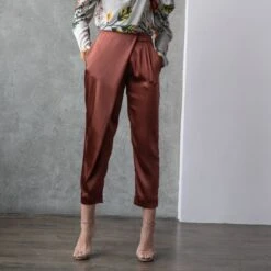 Cristal Wrap Pants Bronze -Maison Close Sales v5hoje6mdech78twt51u