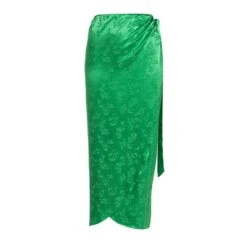 The Wrap-Skirt In Green