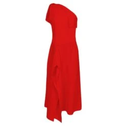 Leila Midi Maxi Dress - Red