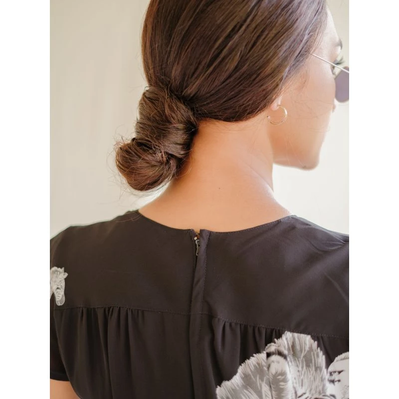 Vintage Chiffon Dress With Bold Zebra Print 12 Vintage Chiffon Dress With Bold Zebra Print - Image 10