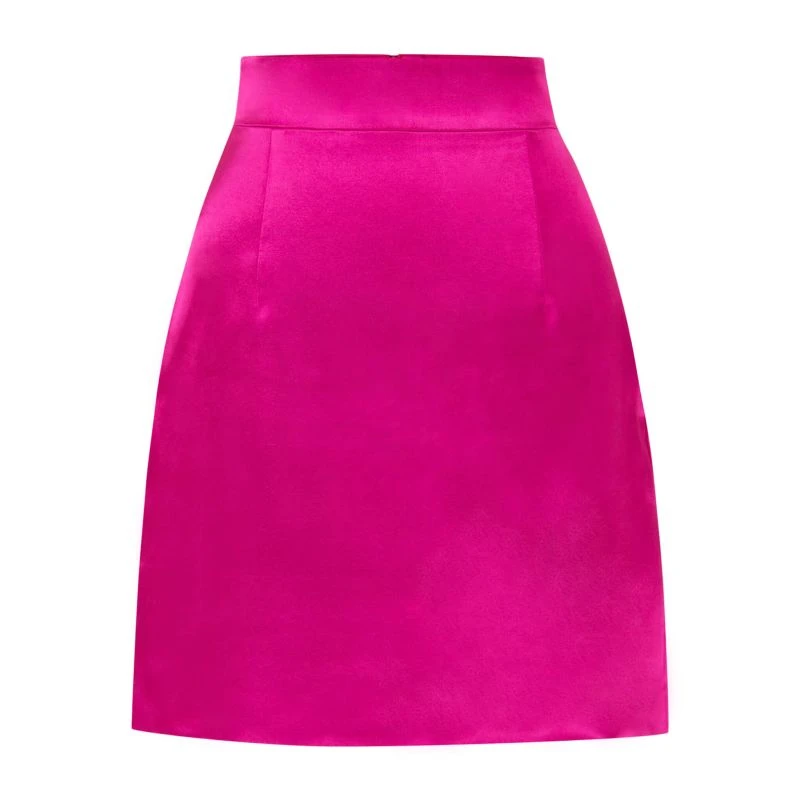 Vision Of Love A-Line Silhouette Mini Skirt - Pink 3 Vision Of Love A-Line Silhouette Mini Skirt - Pink