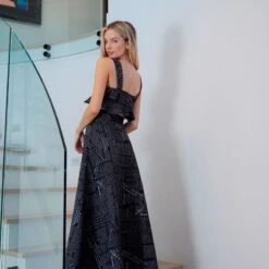 Newspaper A-Line Skirt In Black 11 Newspaper A-Line Skirt In Black -Maison Close Sales vkomowdzyvmsjstpee4c