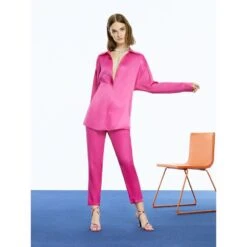 Fuchsia Belted Shirt -Maison Close Sales vvsropacqp0z3xijgyv8