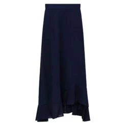 Chica Skirt Navy Rayon