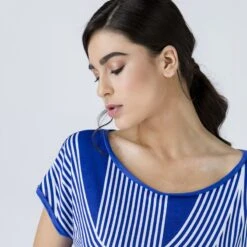 Print Top With Rounded Hemline 11 Print Top With Rounded Hemline -Maison Close Sales wcpu68meupip51okogbs