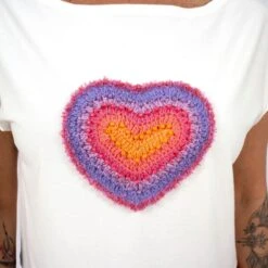 White Blouse With Hand-Embroidered Heart Motif -Maison Close Sales white blouse with hand embroidered heart motif 607cd736e250866b2234c9df4d04d112