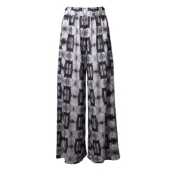 Wide Leg Pant - Brooklyn Bridge Print