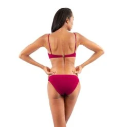 Canggu Low Waist Bikini In Red Coral -Maison Close Sales wjfuvq0inxdhxk3qmsha