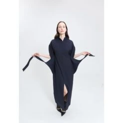 Dress Lea Narrow - Blue -Maison Close Sales x4hrnvzrxxomsrdugsmg