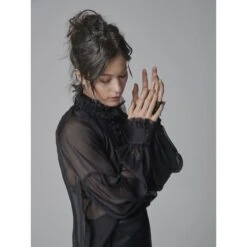 Babett Blouse - Black -Maison Close Sales x82m3zw0oyizmmxim6lf