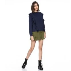 Maja Mini Skirt In Khaki -Maison Close Sales xnkf1vjratbzno80nrgm