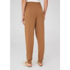 High Waist Cashmere Blend Knitwear Jogger Trousers - Brown -Maison Close Sales xvnbwt9ymppvh19pcbil