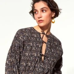 Carlotte Mini Dress In Printed Poplin -Maison Close Sales xw0a40qgykjx46xf0fni