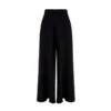 Wide Legged Crepe Maxi Pants In Black -Maison Close Sales ydvcuk3beosyzk6u2n9o