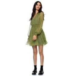Alexa Short Green Dress -Maison Close Sales yi5v78t76fx21lh7oitc