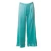 Dione Silk Pants Turquoise
