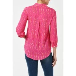 Delphine Top Pink Shard Print 11 Delphine Top Pink Shard Print -Maison Close Sales z4qr57nuemh6hbkknulx