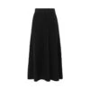 Knitted Ribbed Midi Skirt In Black -Maison Close Sales zczfnt7pdixry3s8dclb