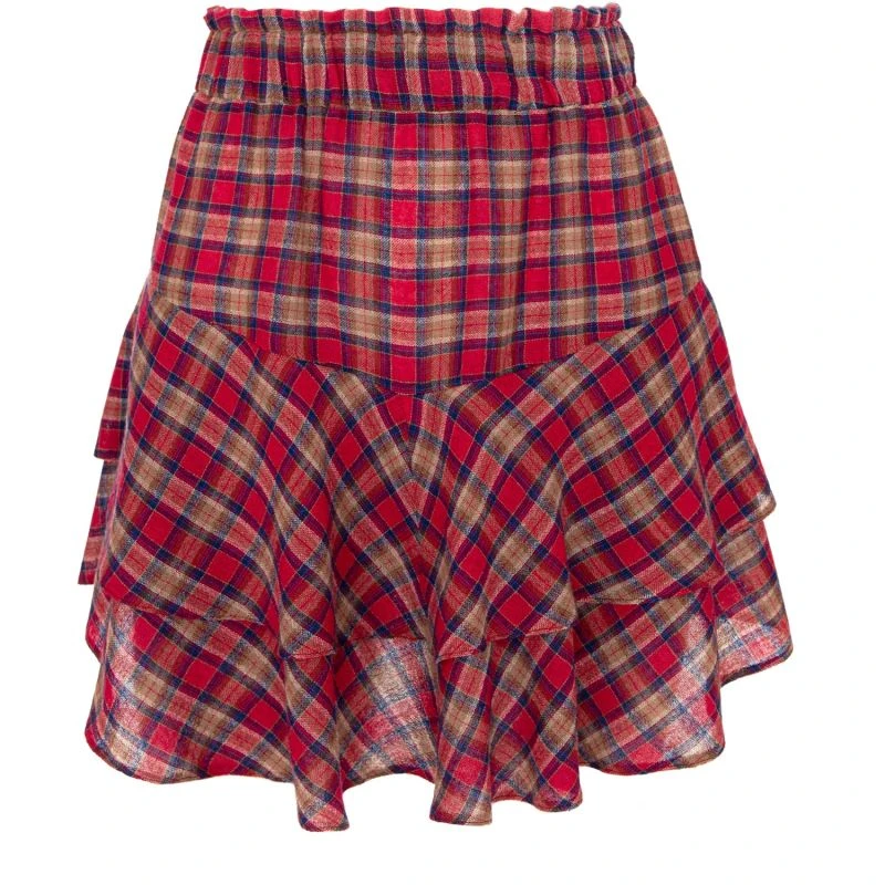 Zhavia Wool Printed Mini Skirt 3 Zhavia Wool Printed Mini Skirt