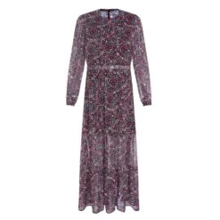 Annecy Ditsy Floral Printed Midi Dress