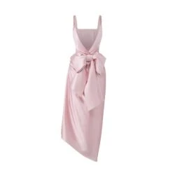 Zuri Silk Satin Asymmetric Dress - Pink 10 Zuri Silk Satin Asymmetric Dress - Pink -Maison Close Sales zuri silk satin asymmetric dress pink 4ff694300a699a7a48cb1f9db7d5751f