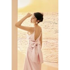 Zuri Silk Satin Asymmetric Dress - Pink 11 Zuri Silk Satin Asymmetric Dress - Pink -Maison Close Sales zuri silk satin asymmetric dress pink 5a2c9706ede917890e7be5e5359ca255