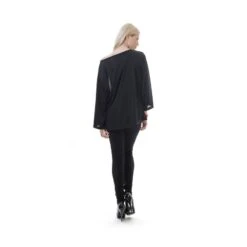 Sheer Back Wide Sleeve Top -Maison Close Sales zve2qinqm6zvu8dkd0y2